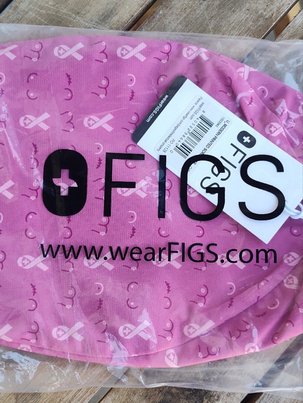 Figs F*Ing Pink Cap NWT